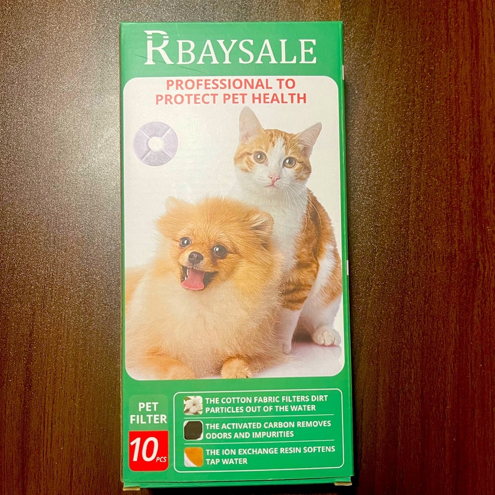 Pet water fountain filters. Brand new
